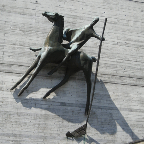 Reiterstatue Berthold IV. von Zähringen
