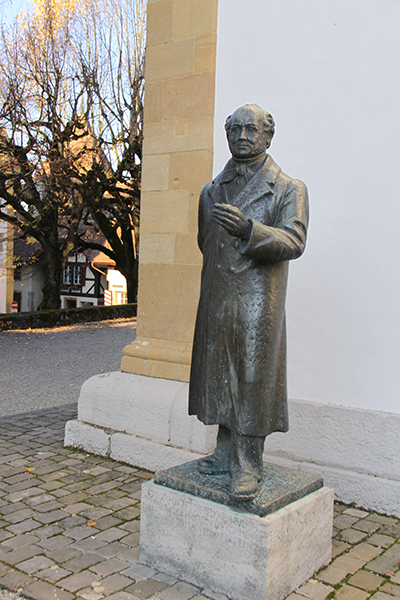 Standbild Jeremias Gotthelf