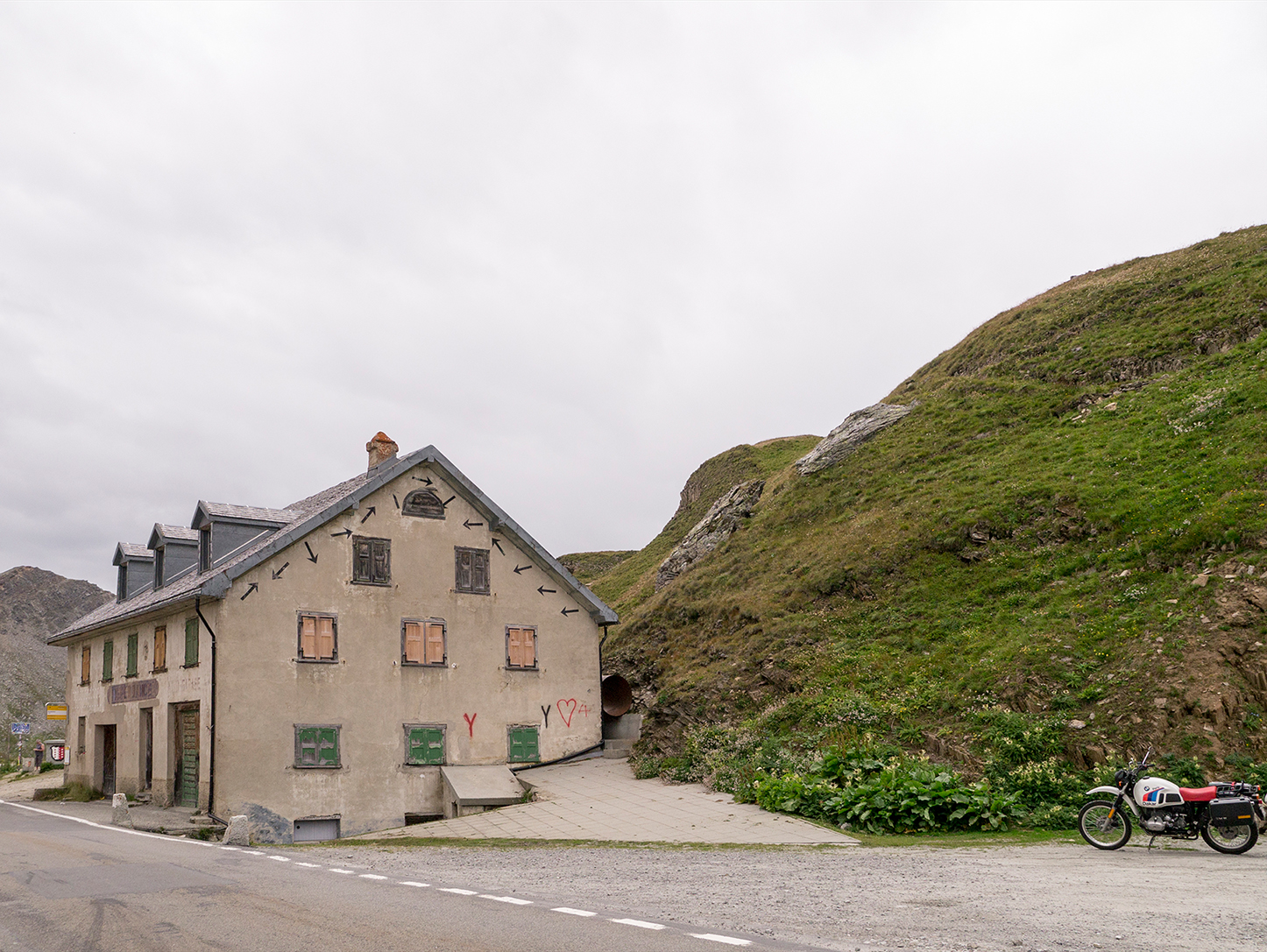 Windline over the Furkapass
